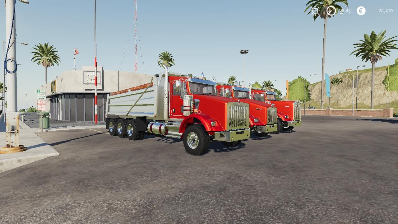 KENWORTH T800 DUMP TRUCK 3