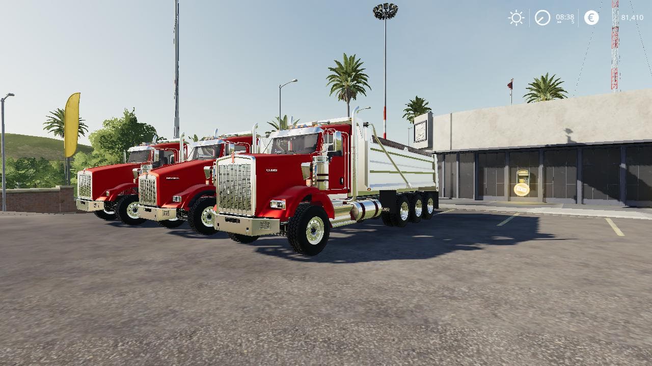 KENWORTH T800 DUMP TRUCK