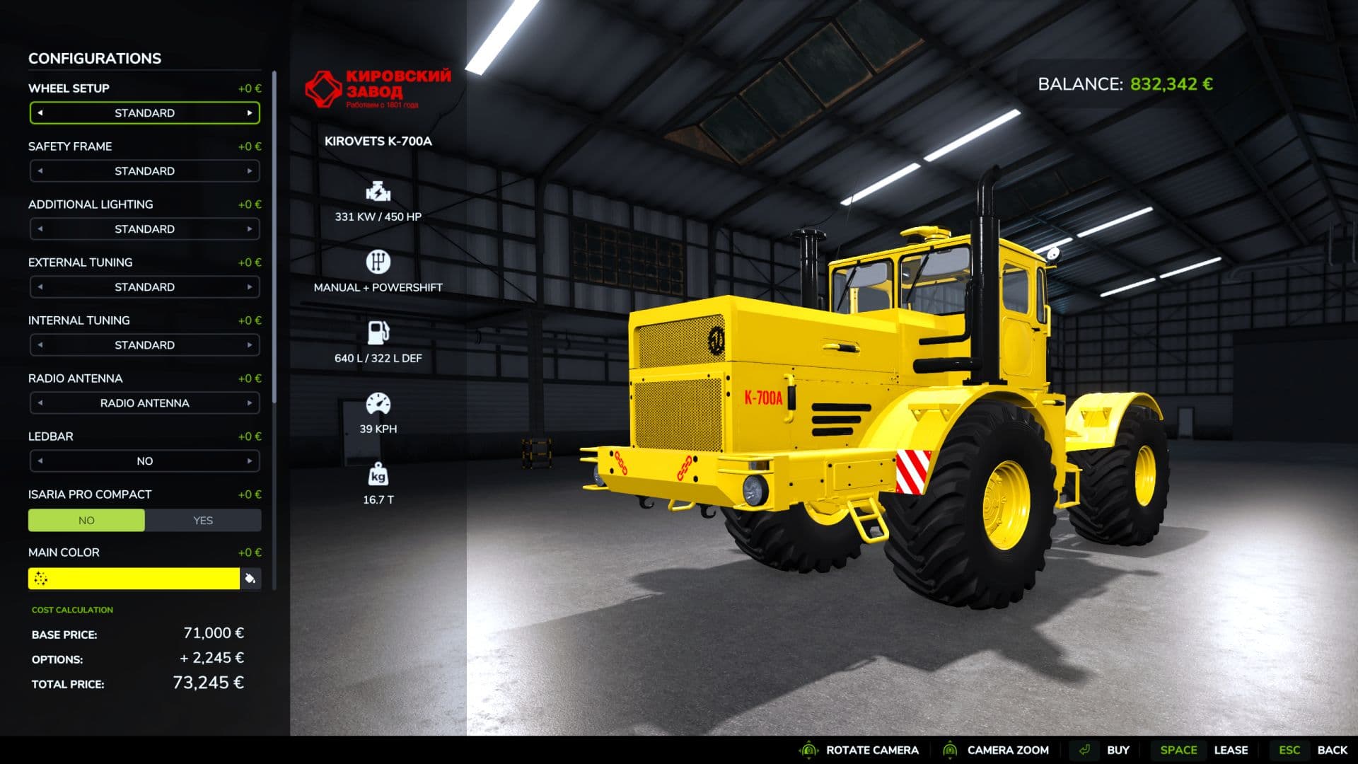 KIROVETS K-700A K-701 4