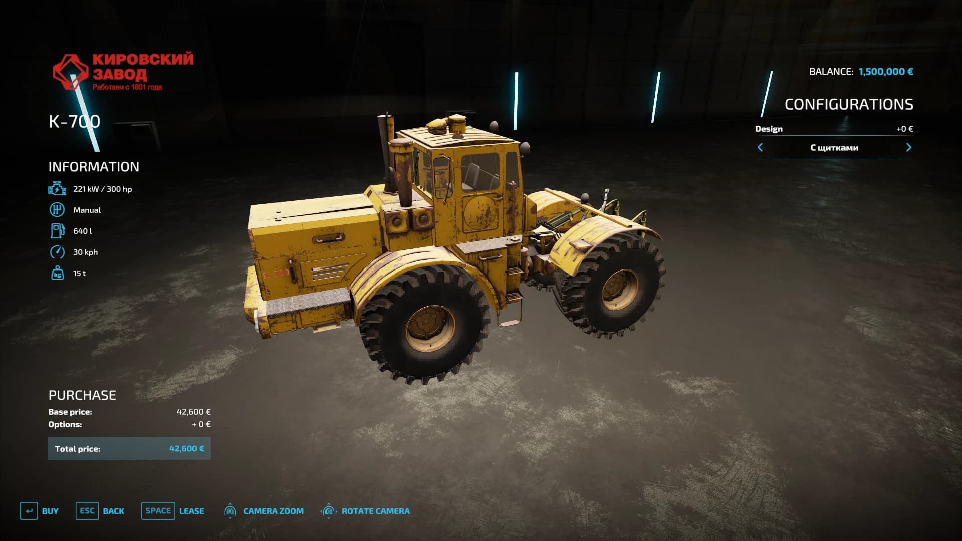 KIROVETS K-700 3