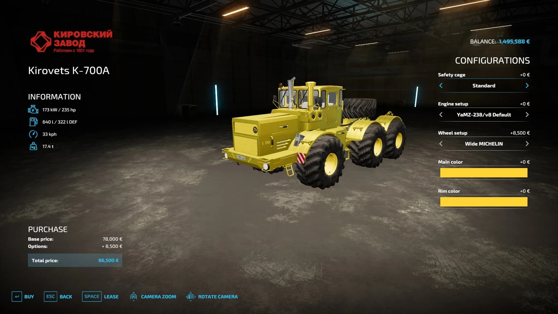 KIROVETS K-700A 2