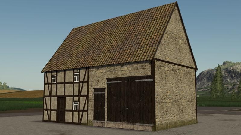 KLEINES FACHWERKBAUERNHAUS