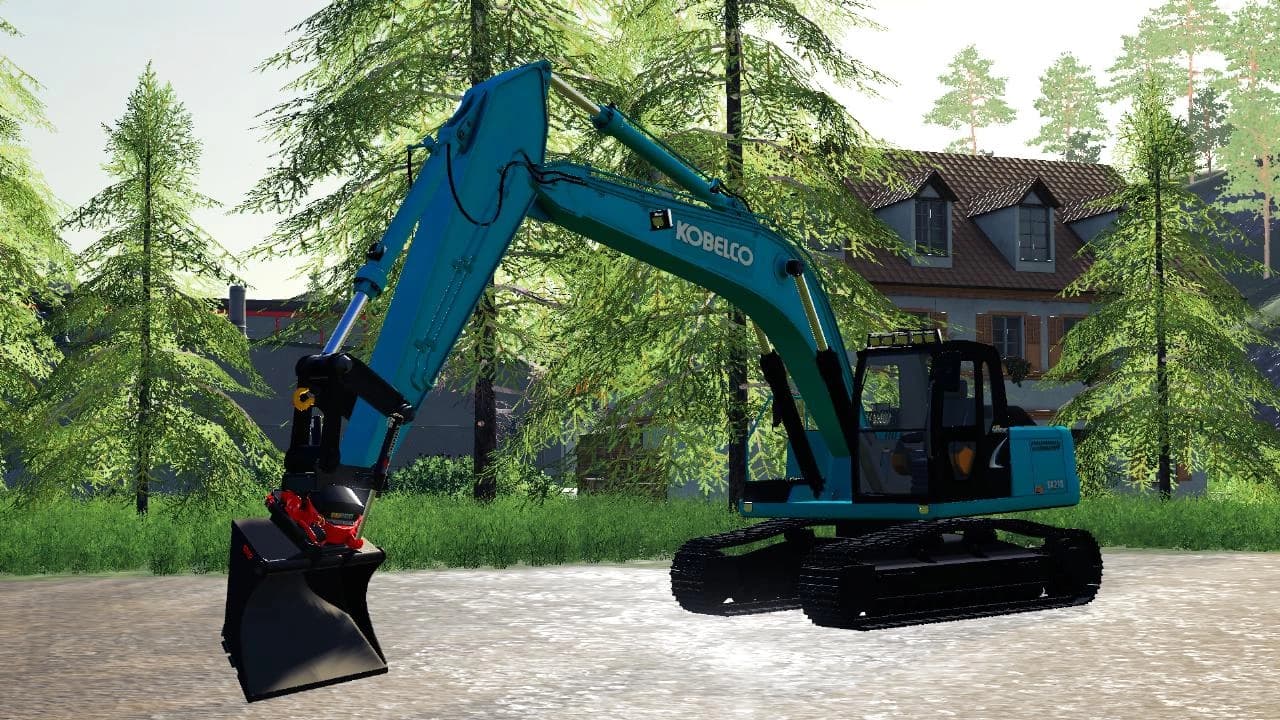 KOBELCO SK210 ROTOTILT 3