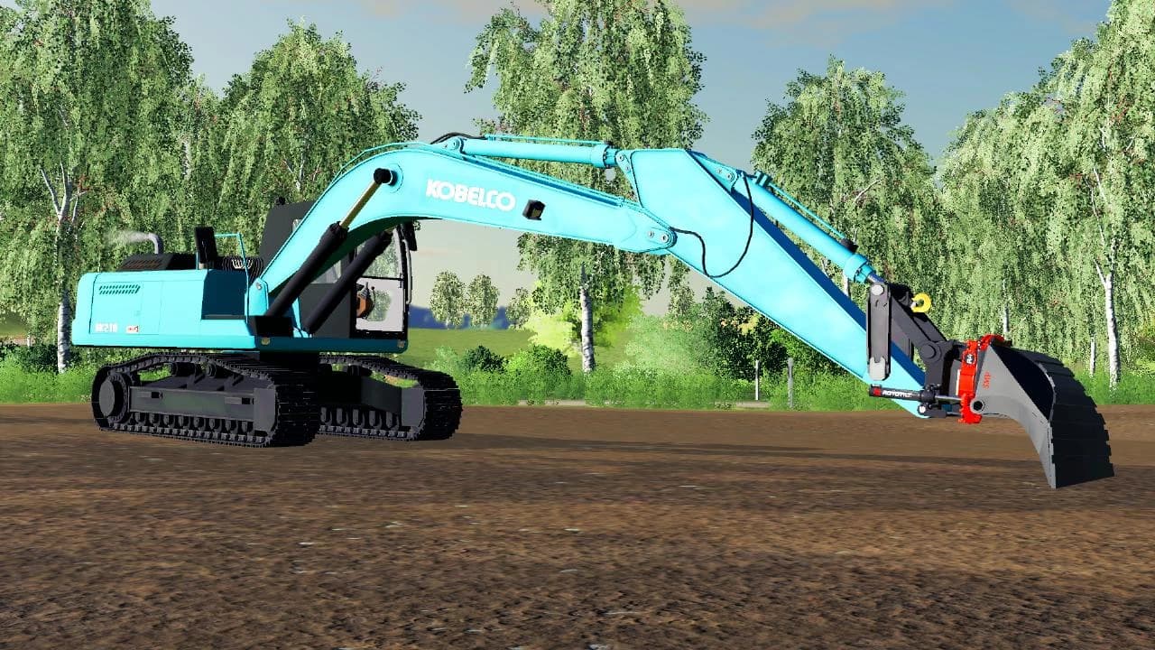 KOBELCO SK210 ROTOTILT 2
