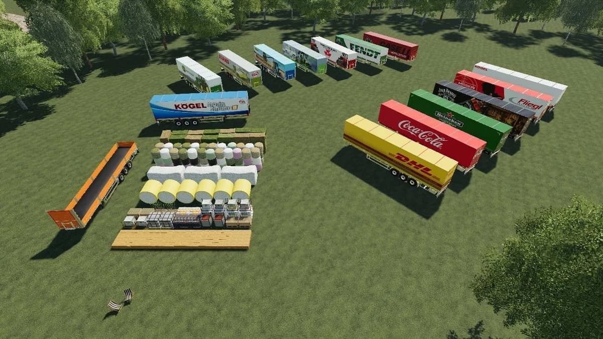 KOGEL 51FT PLATFORM SEMITRAILER (AUTOLOAD) 2