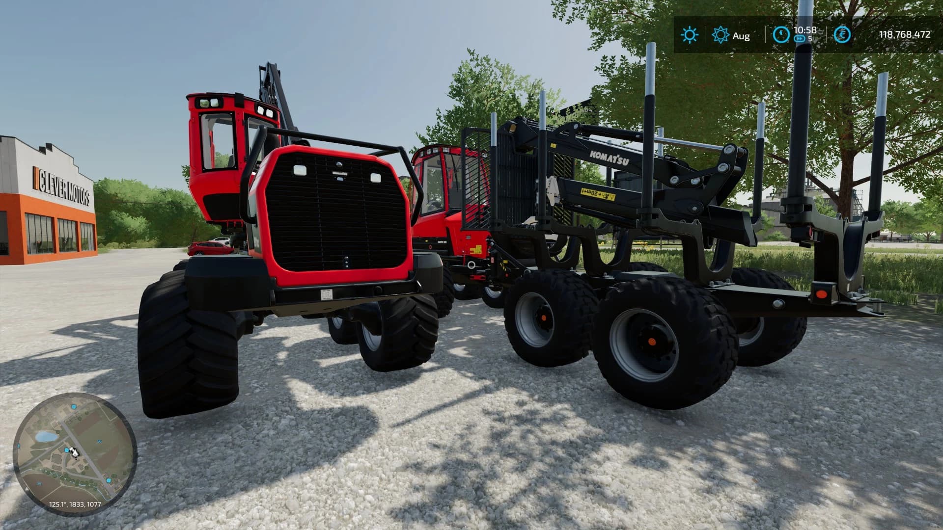 KOMATSU 875 AND XC931 4