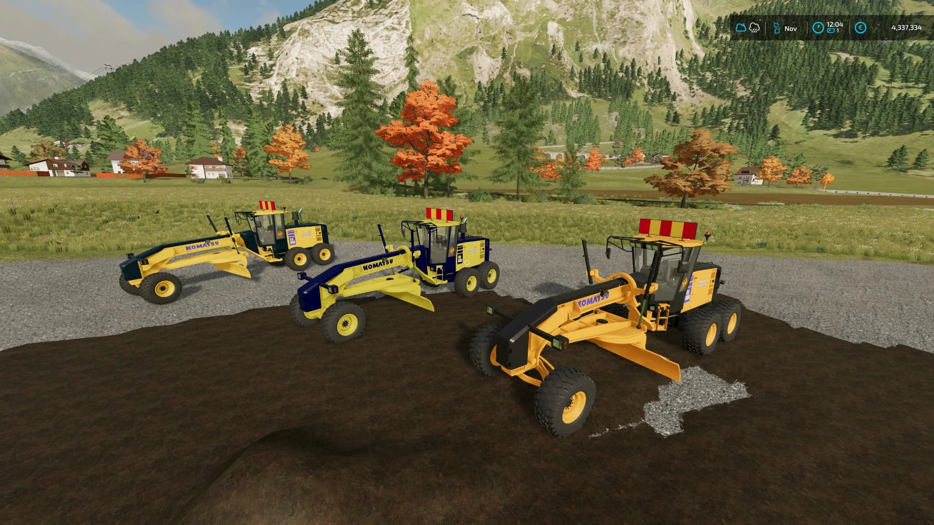 KOMATSU GD-655 MOTOR GRADER 3