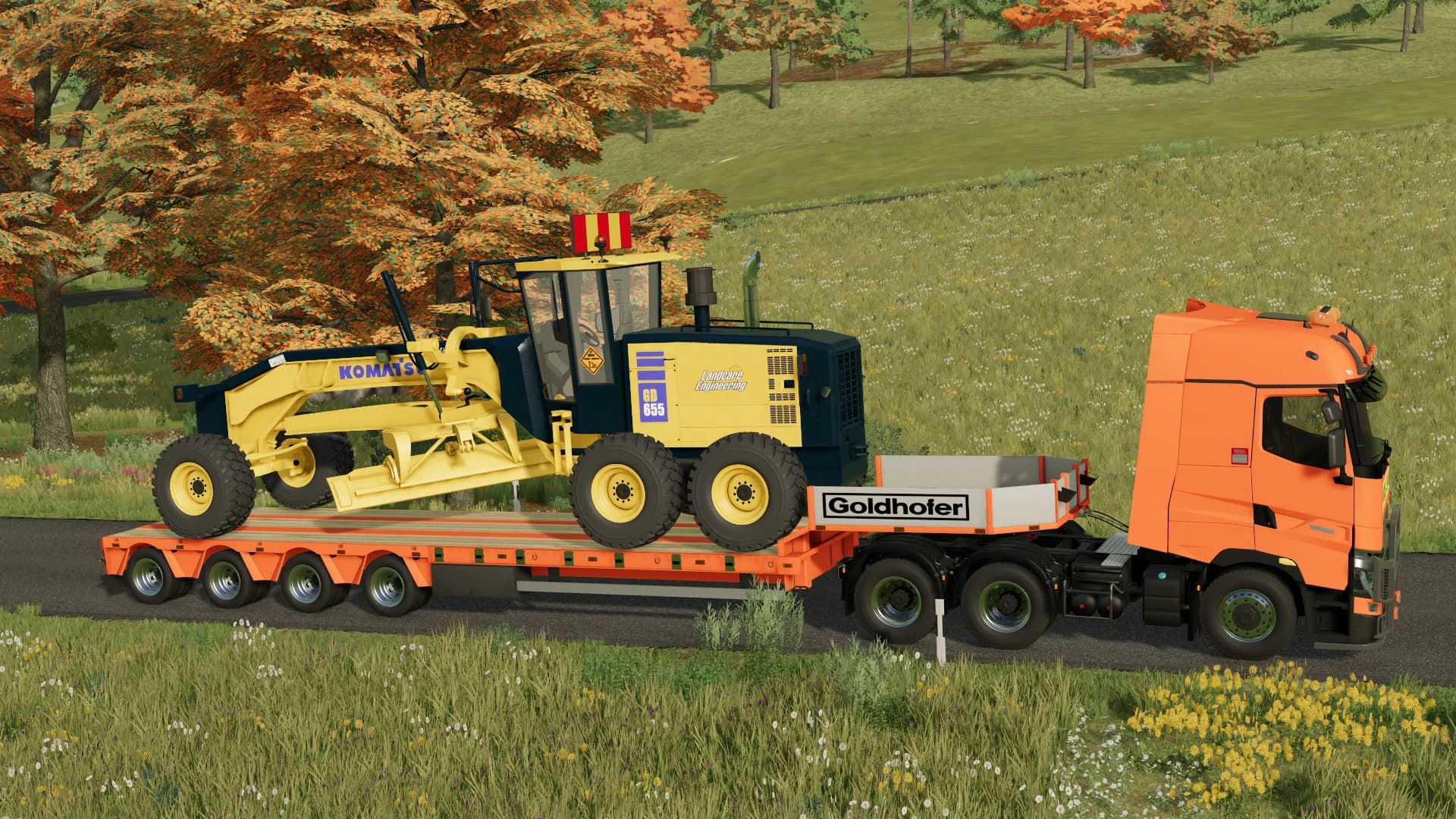 KOMATSU GD-655 MOTOR GRADER 2