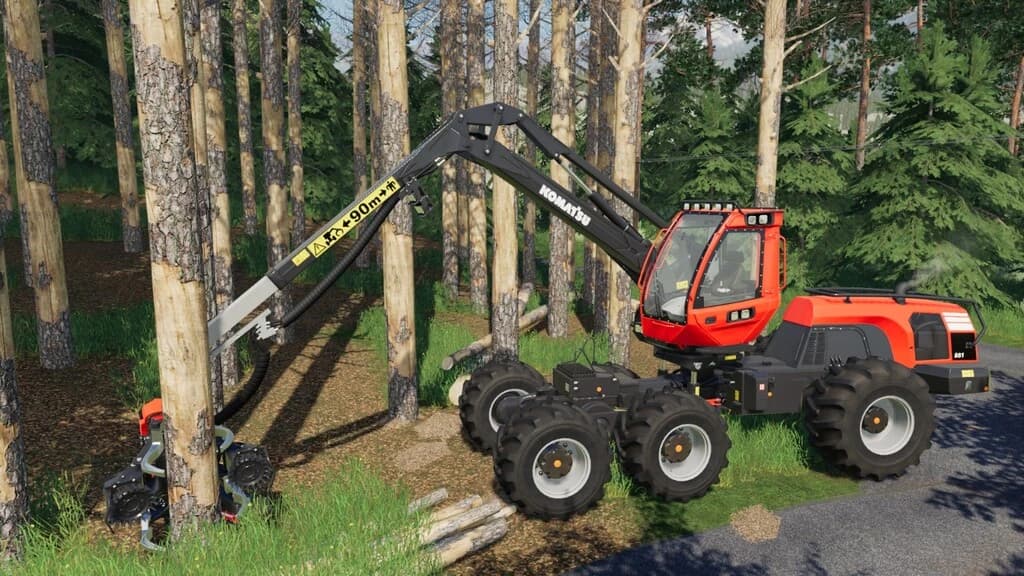 KOMATSU HARVESTER PACK 4
