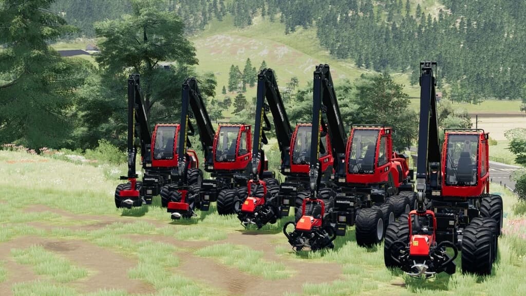 KOMATSU HARVESTER PACK 3