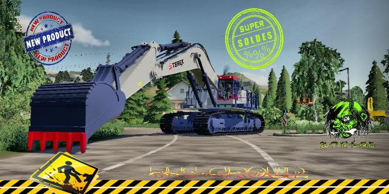 KOMATSU PC1800XL TEREX 3