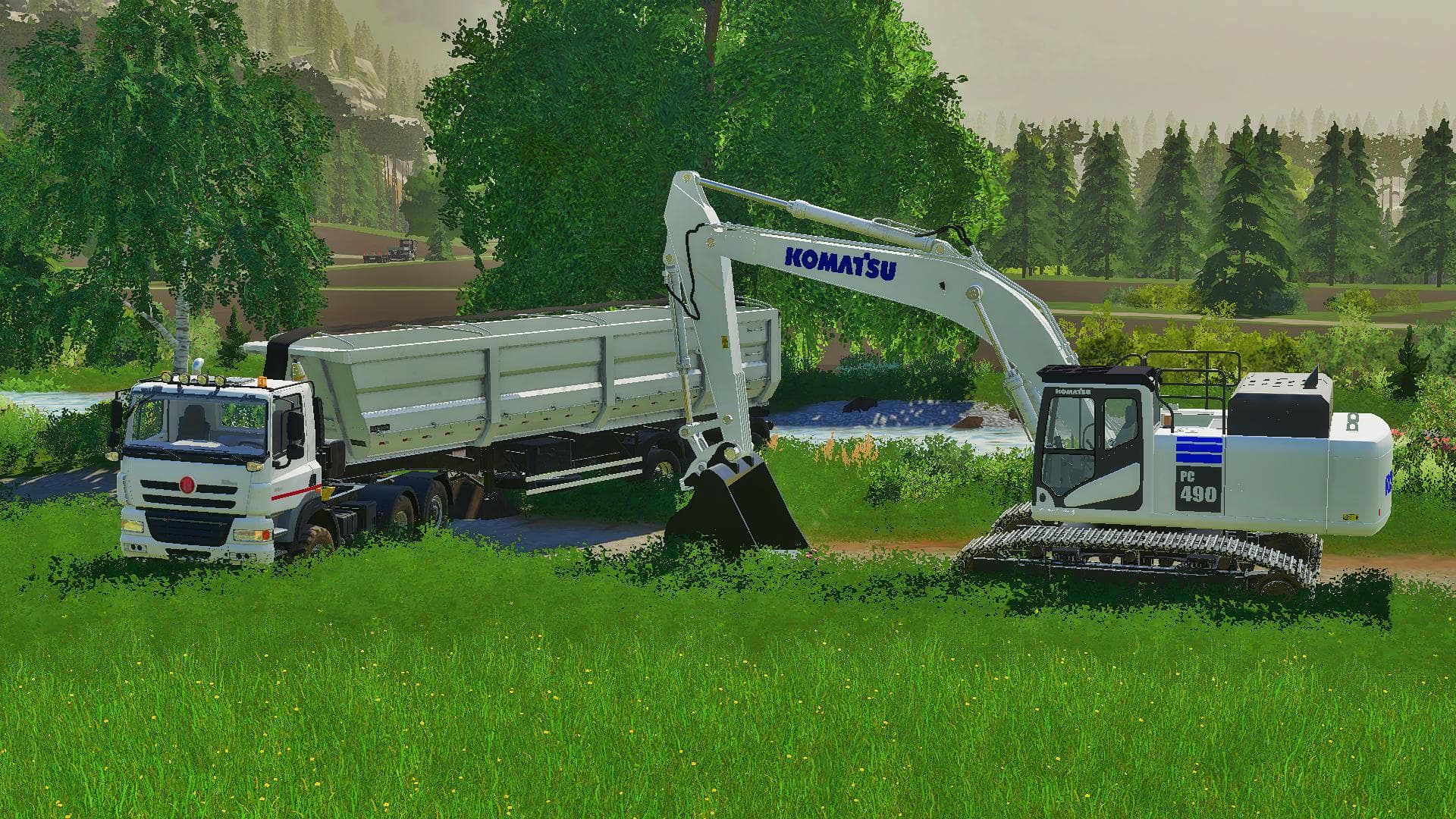 KOMATSU PC490 5