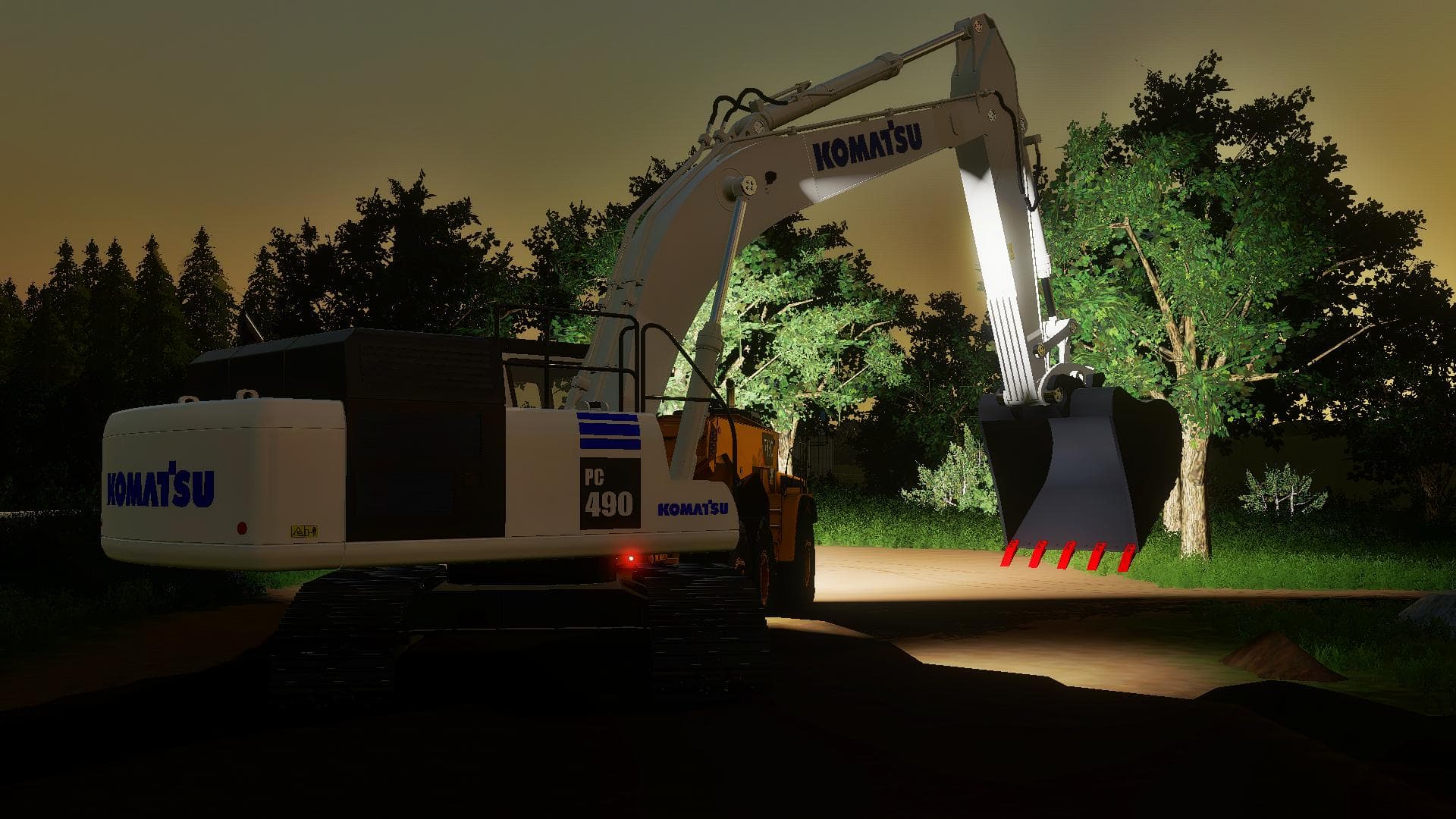 KOMATSU PC490
