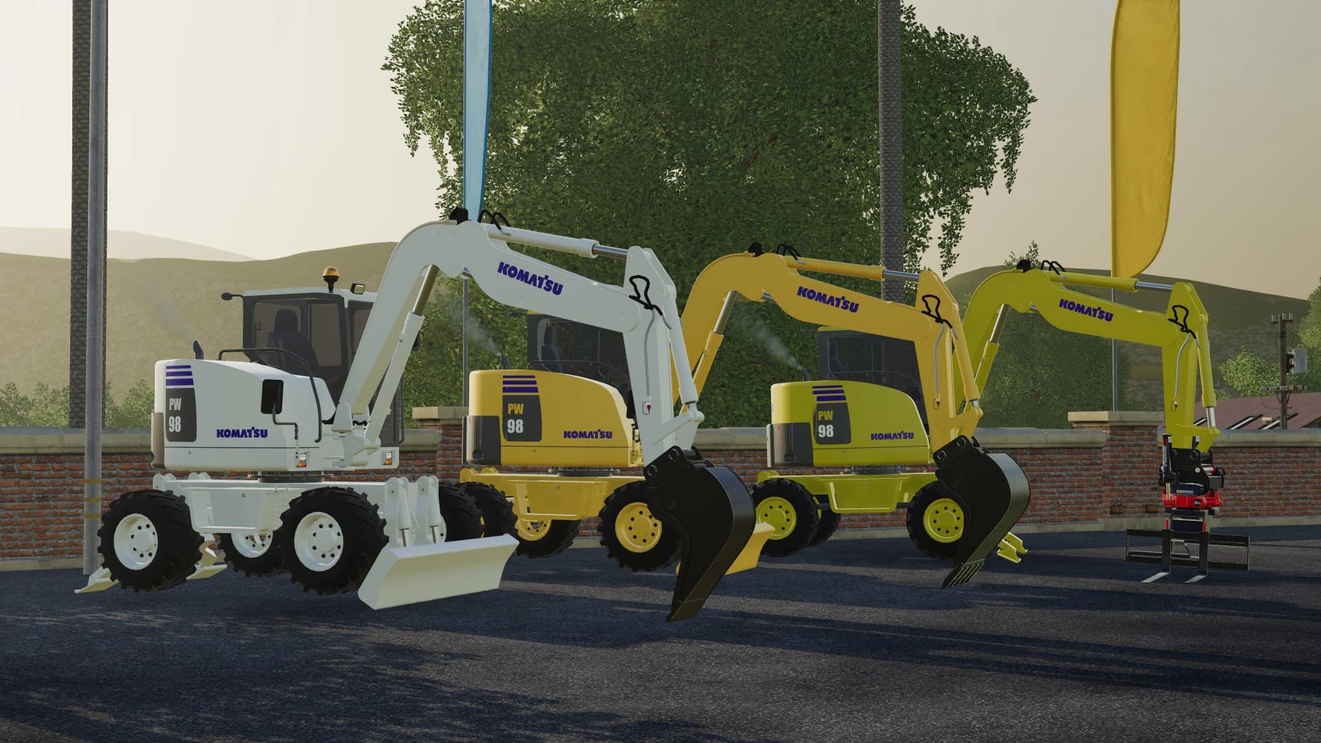 KOMATSU PW-98 3