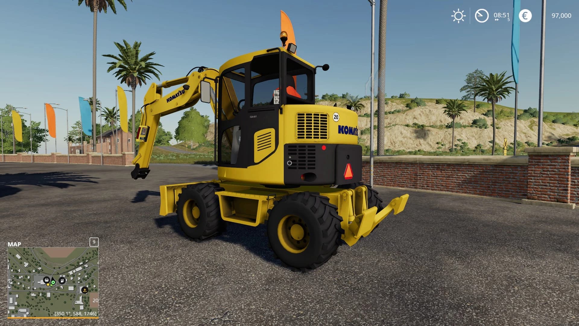 KOMATSU PW98 5