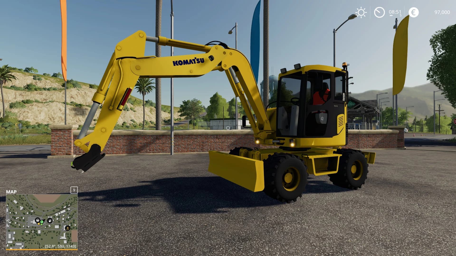 KOMATSU PW98 3