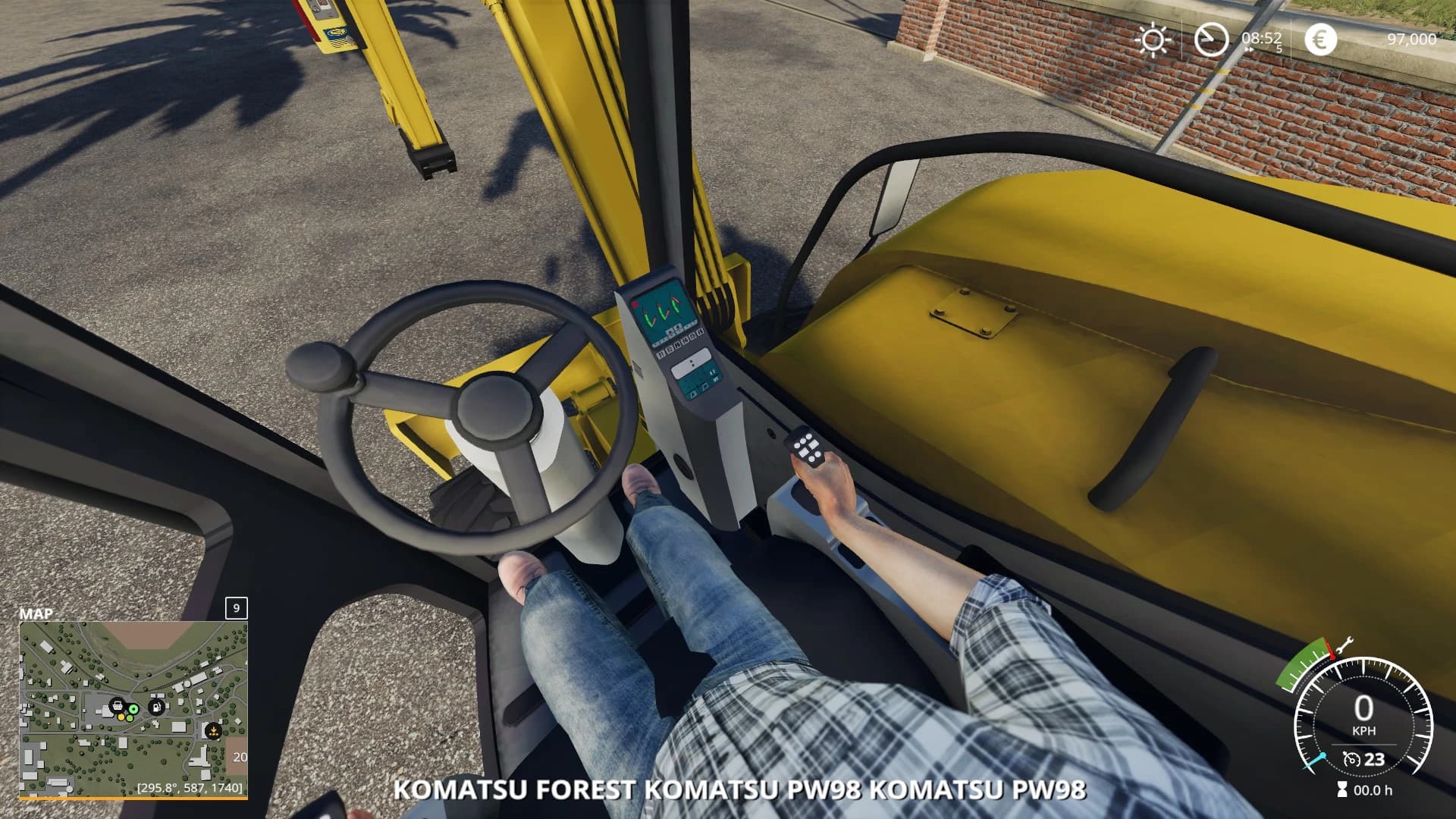 KOMATSU PW98