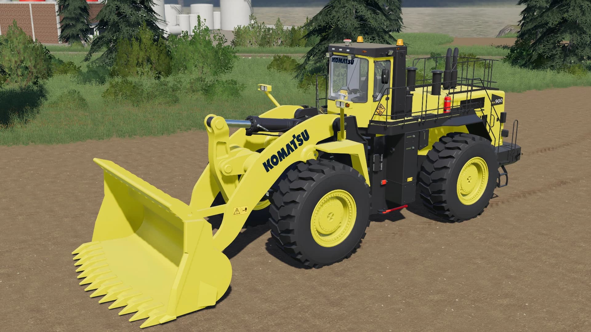 KOMATSU WA-900 MINING LOADER 4