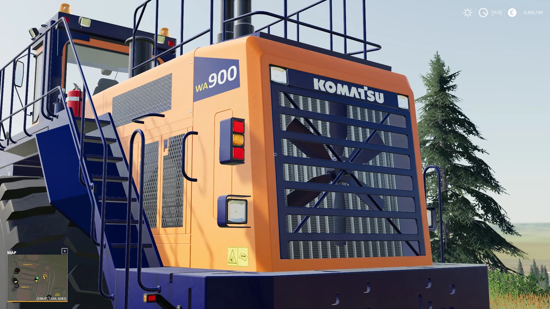 KOMATSU WA-900 MINING LOADER 3