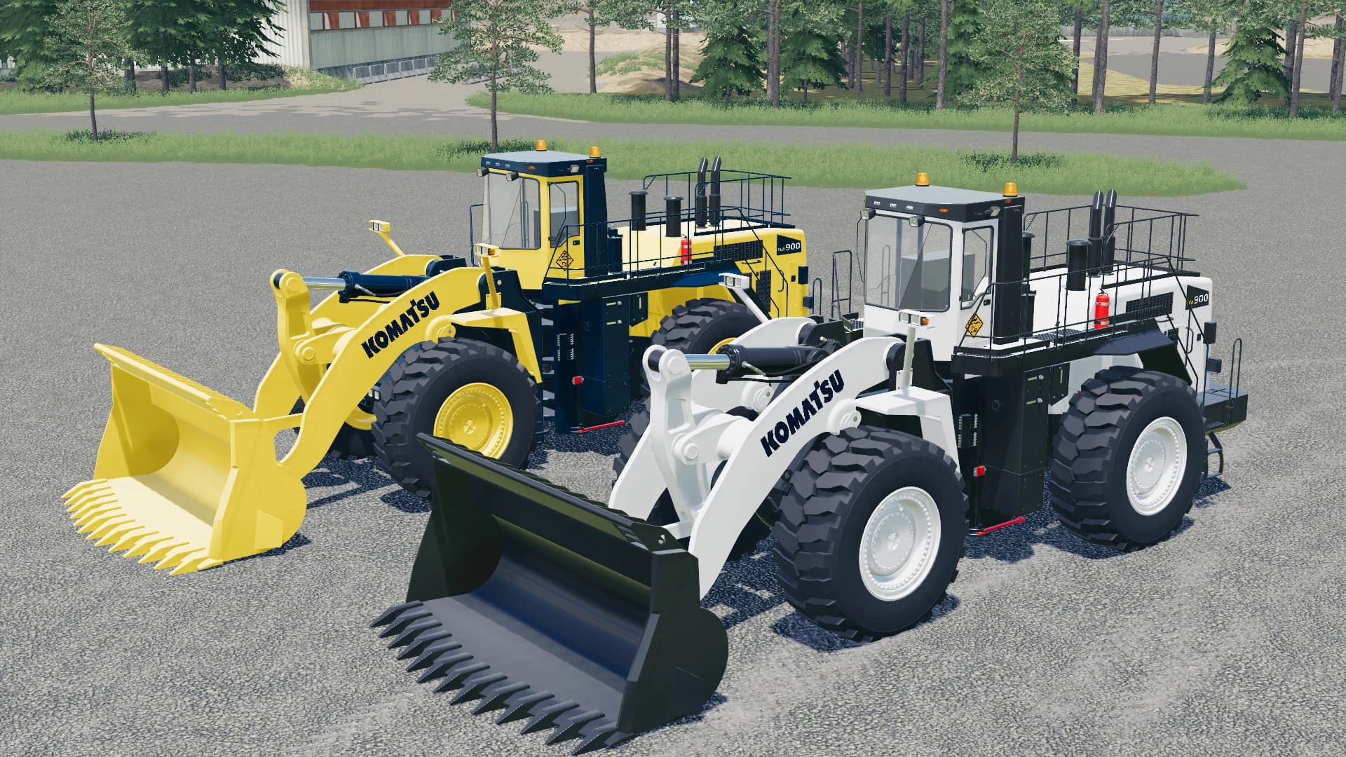 KOMATSU WA-900 MINING LOADER 2