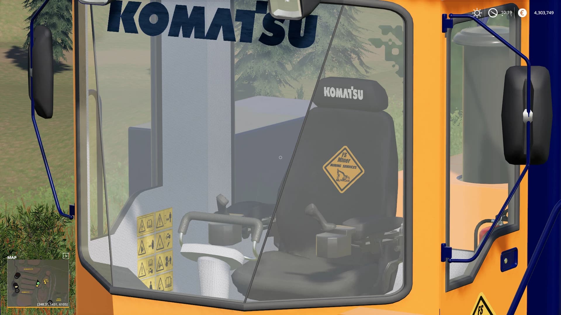 KOMATSU WA-900 MINING LOADER