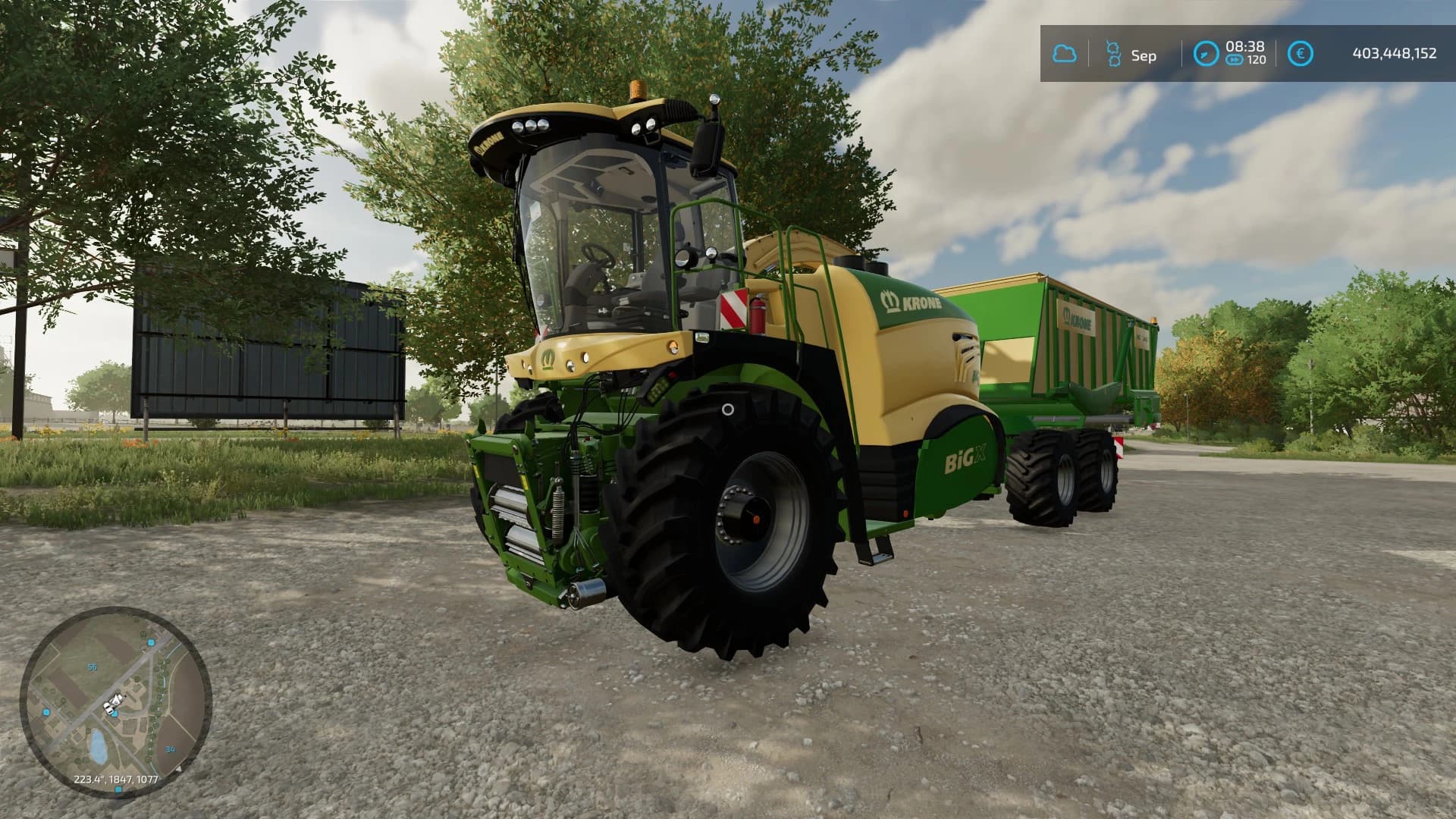 KRONE BIG X1100 CARGO 5