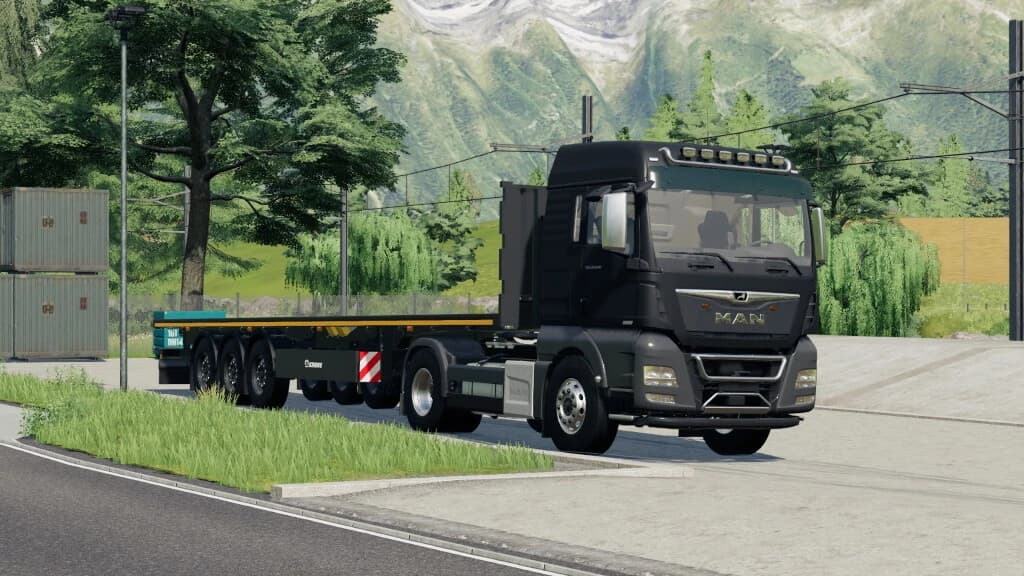 KRONE FLATBED TRAILER 5