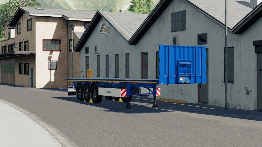KRONE FLATBED TRAILER