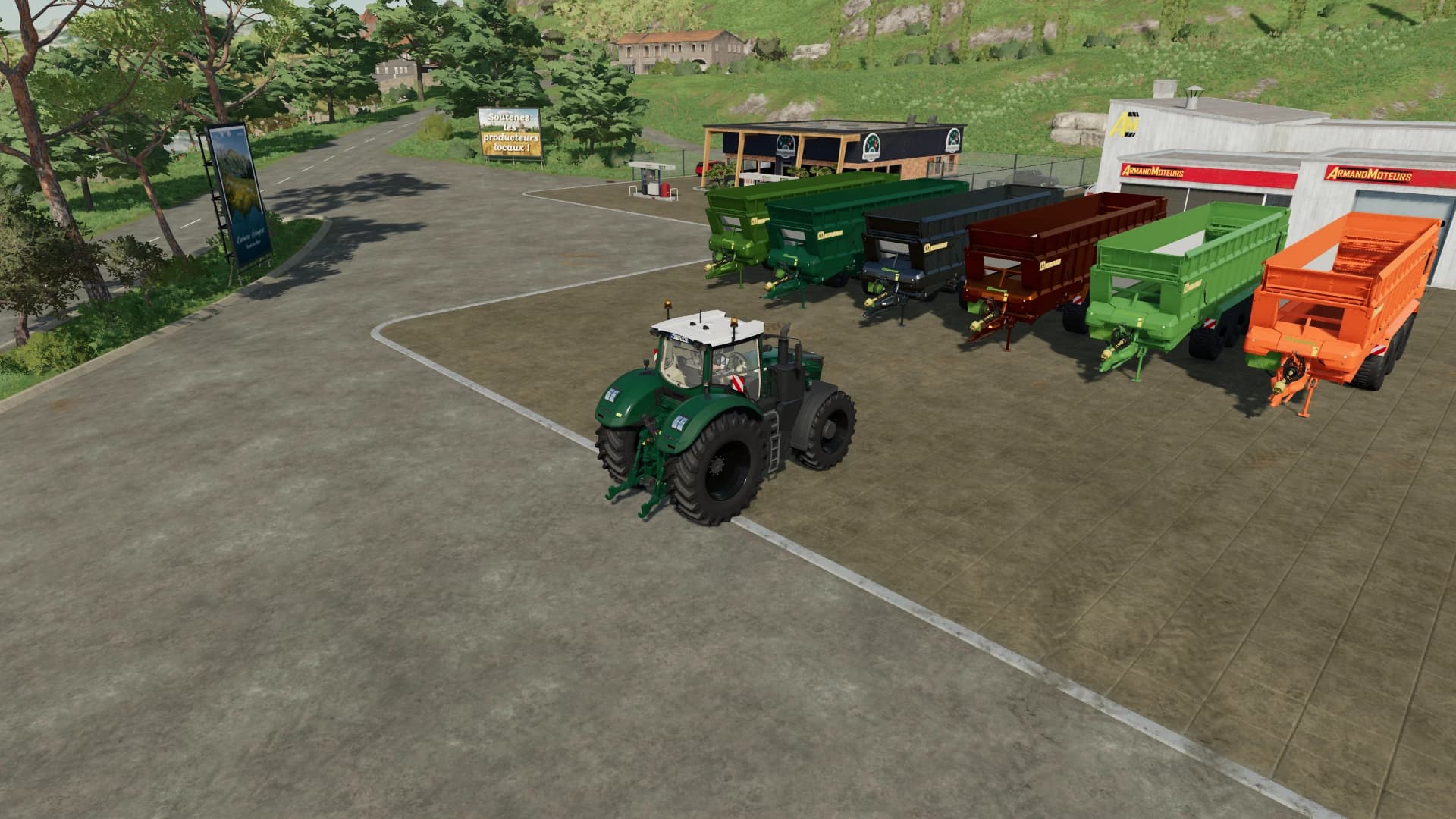 KRONE GX 520 TRAILER 1.0 2