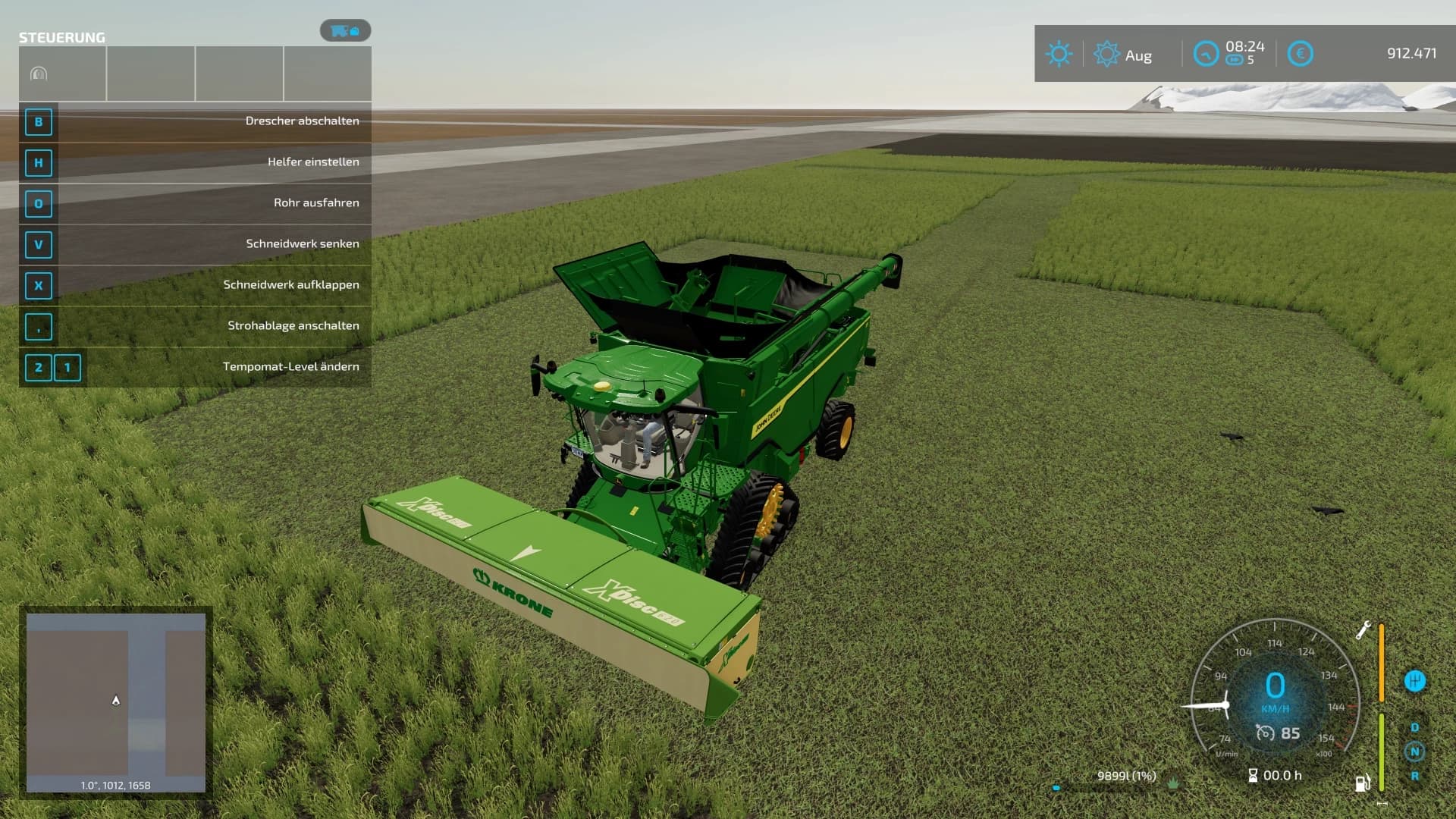 KRONE XDISC GRASS MOWER 30M
