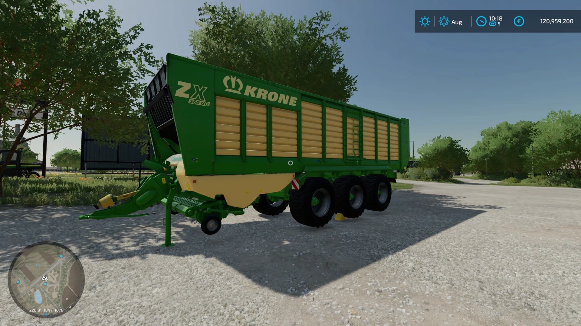 KRONE ZX 560 GD 4