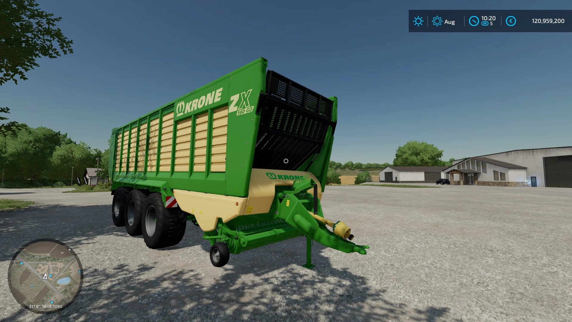 KRONE ZX 560 GD 2