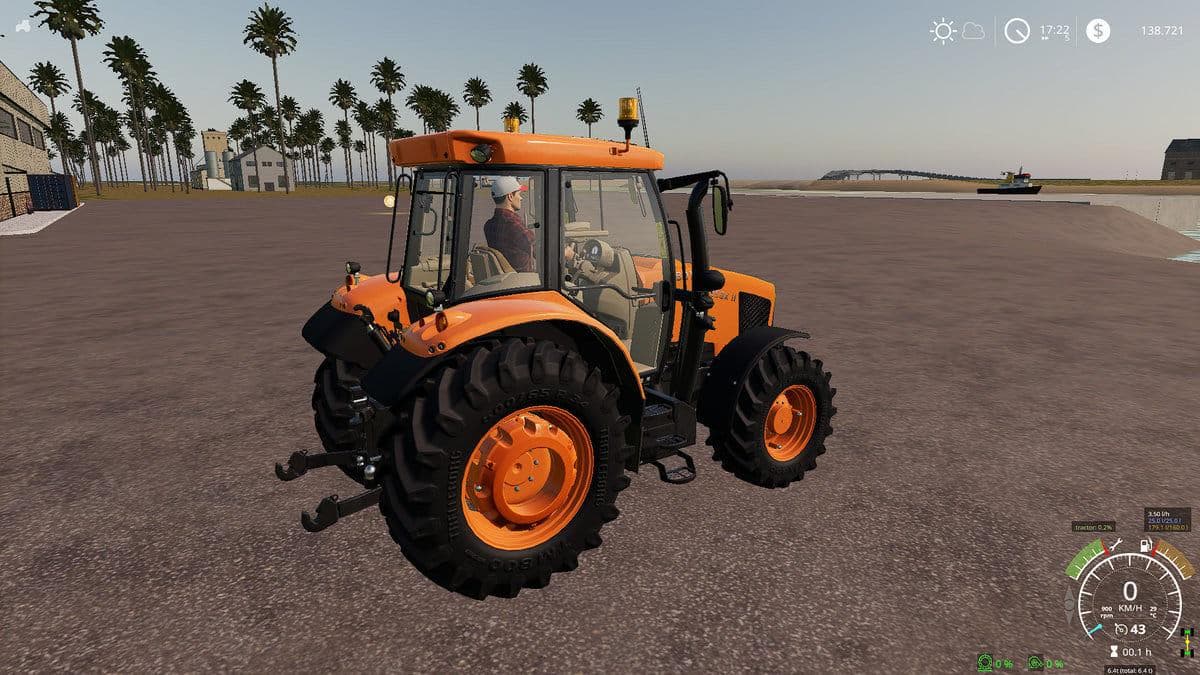 KUBOTA M135GX II 4