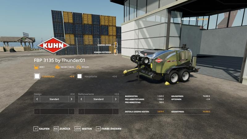 KUHN FBP 3135 BY THUNDER01 3