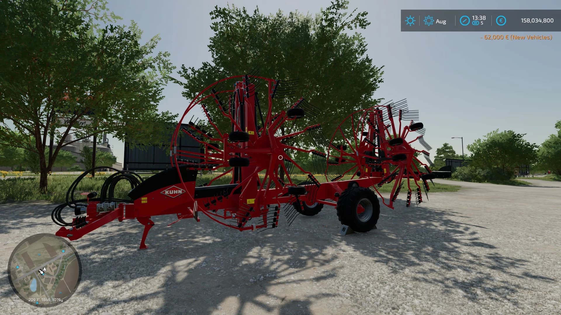 KUHN GA 15131 RAKE 5