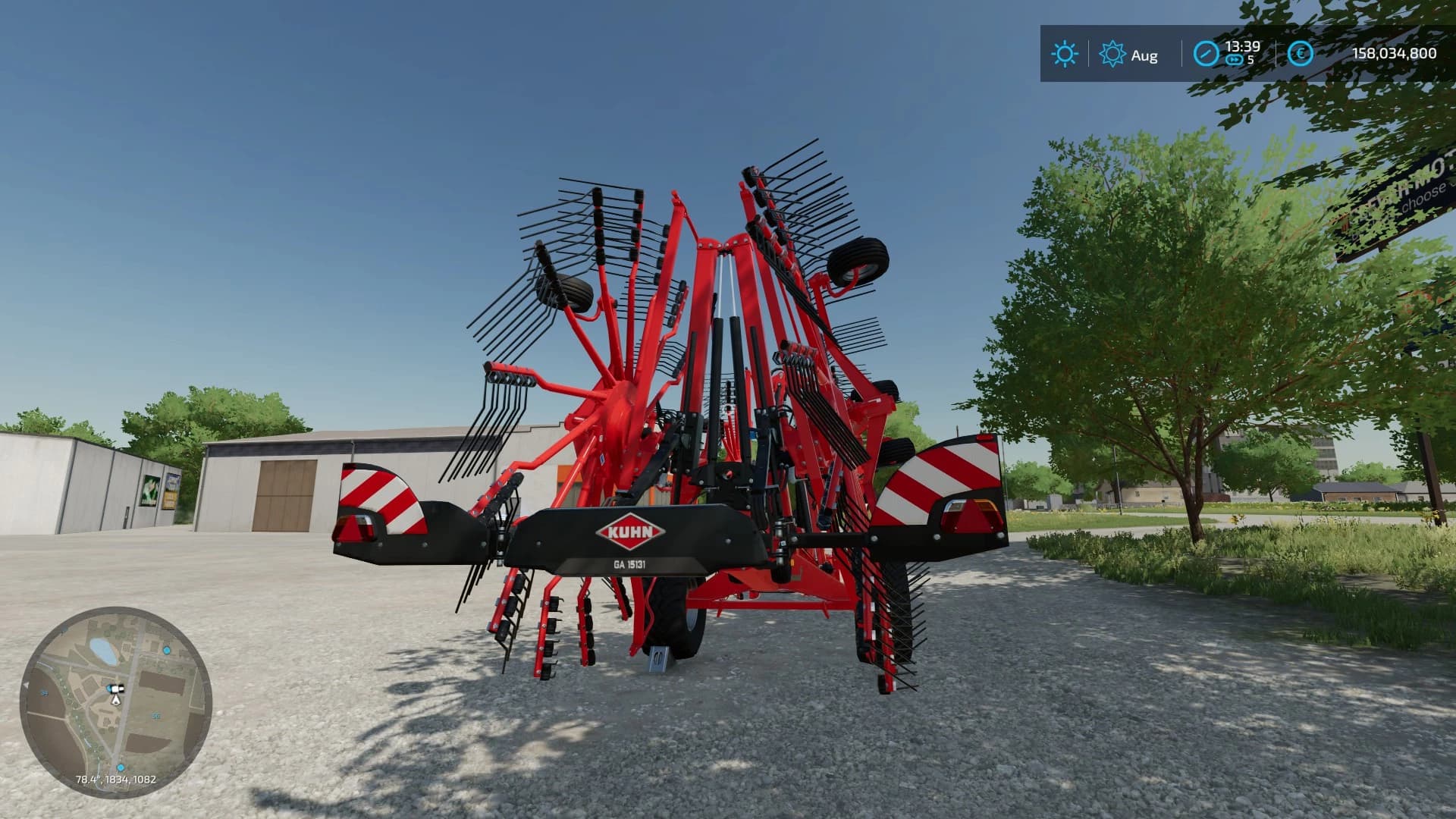 KUHN GA 15131 RAKE 4