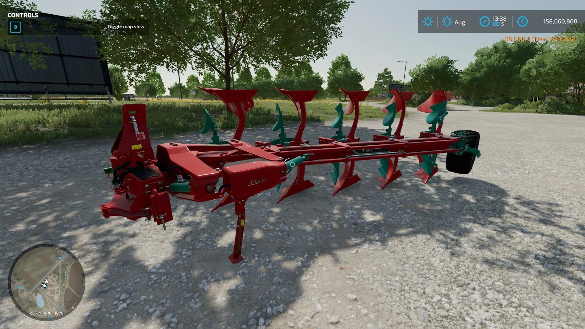 KVERNELAND I-PLOUGH 2500 2