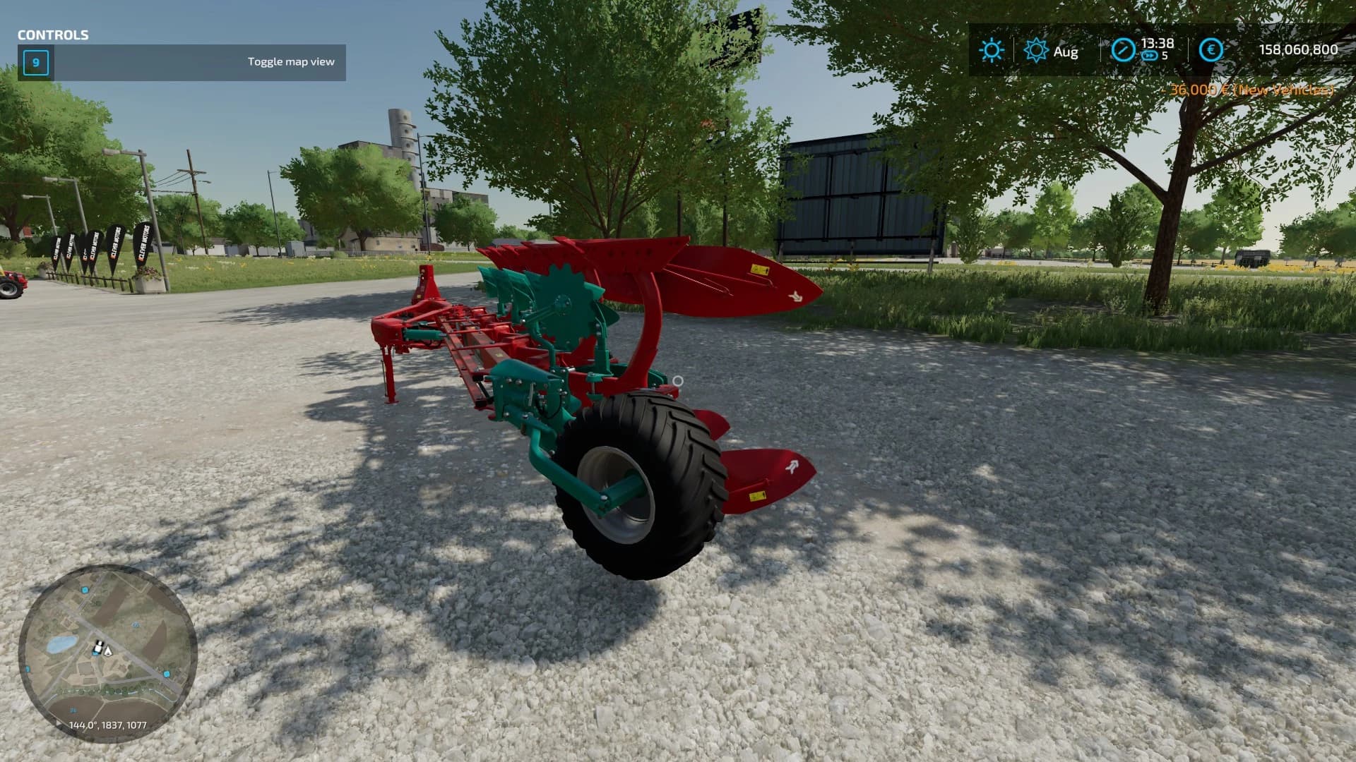 KVERNELAND I-PLOUGH 2500