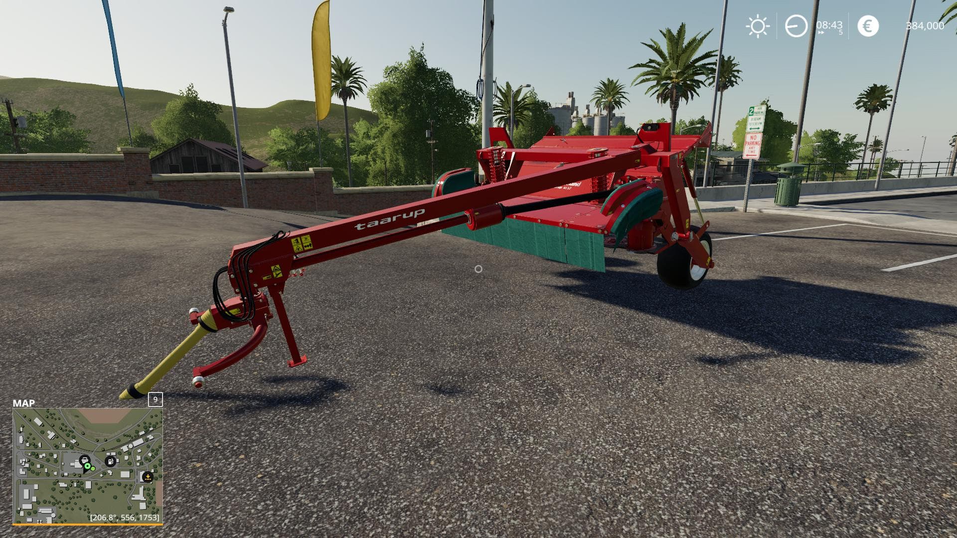 KVERNELAND / TAARUP TRAILED MOWER CONDITIONER 5