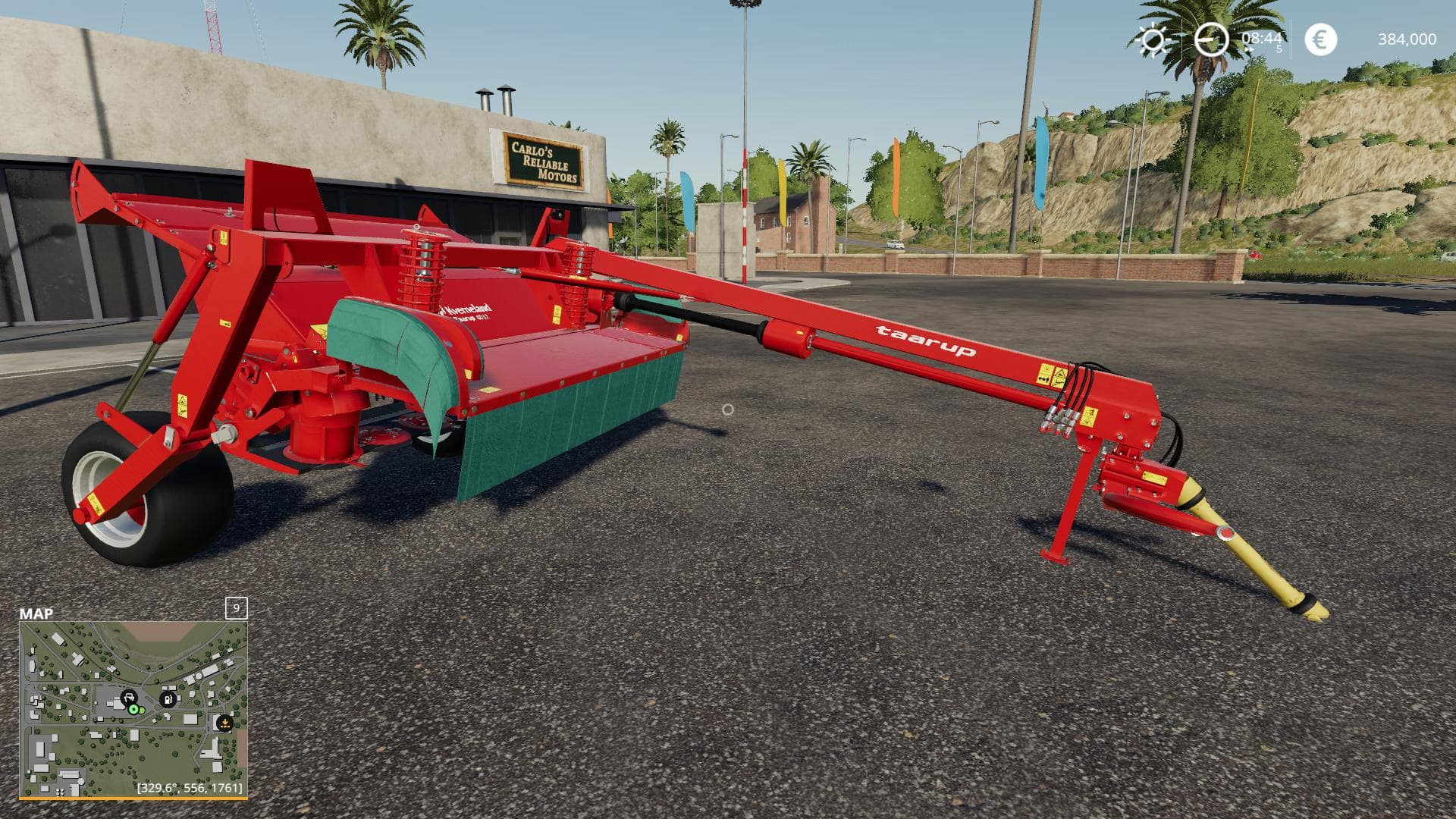 KVERNELAND / TAARUP TRAILED MOWER CONDITIONER 4