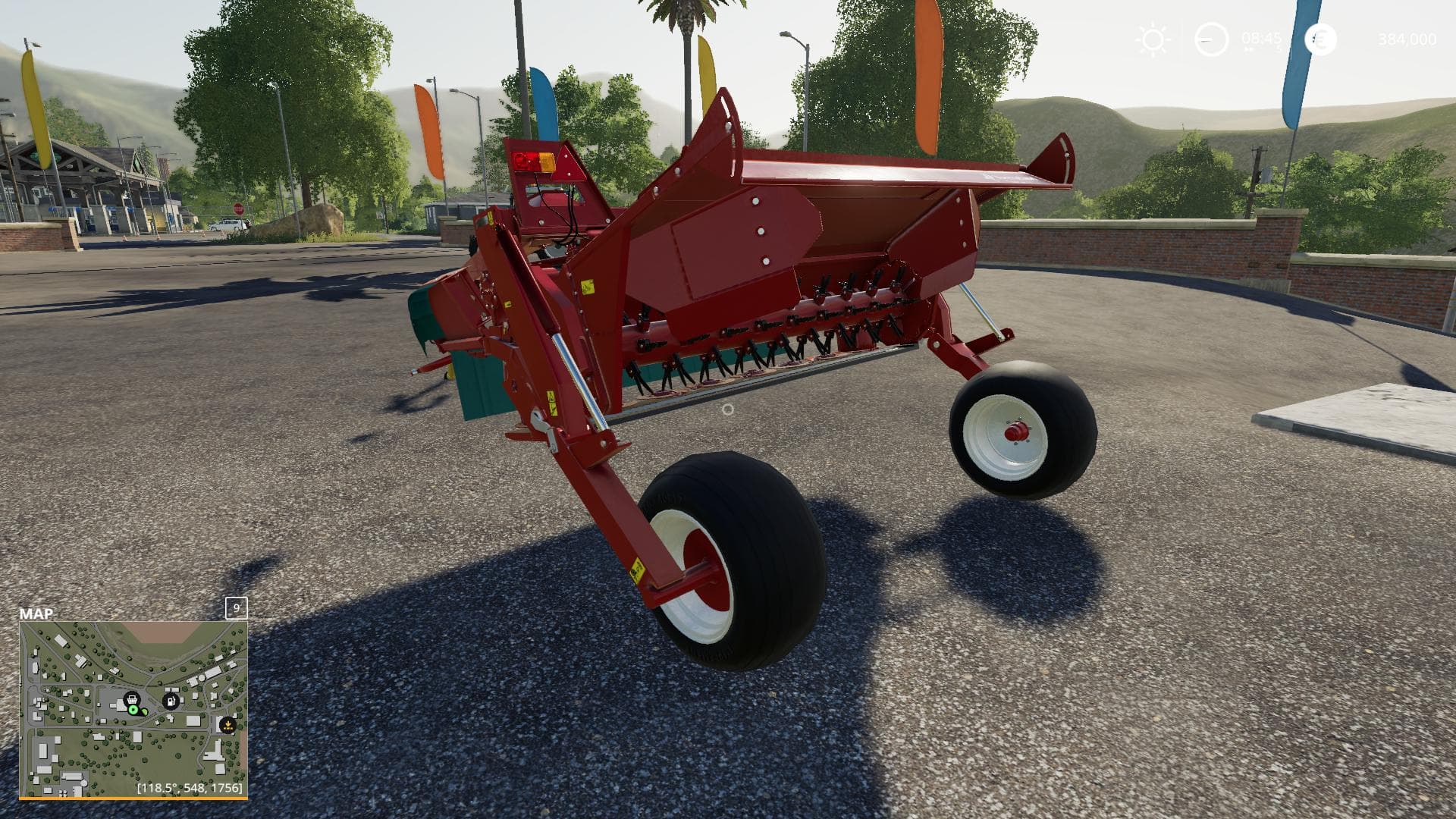 KVERNELAND / TAARUP TRAILED MOWER CONDITIONER 2
