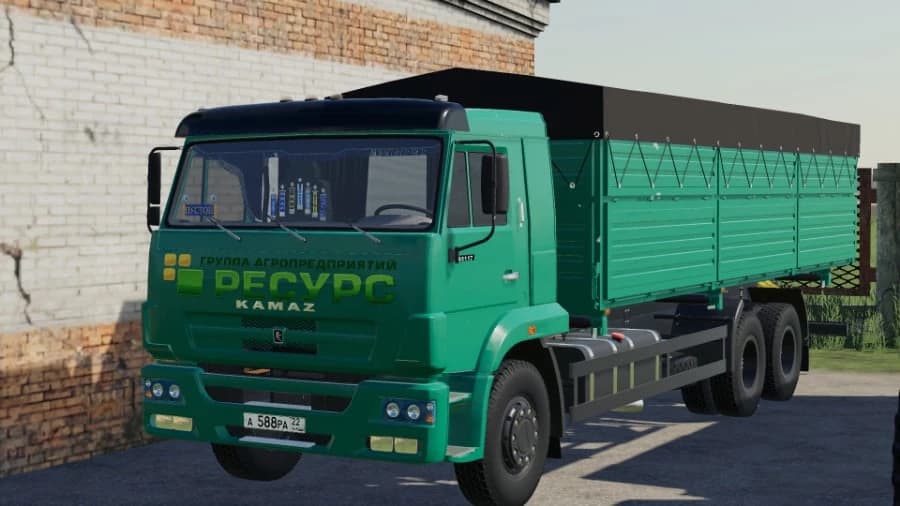 Kamaz 65117 grain truck