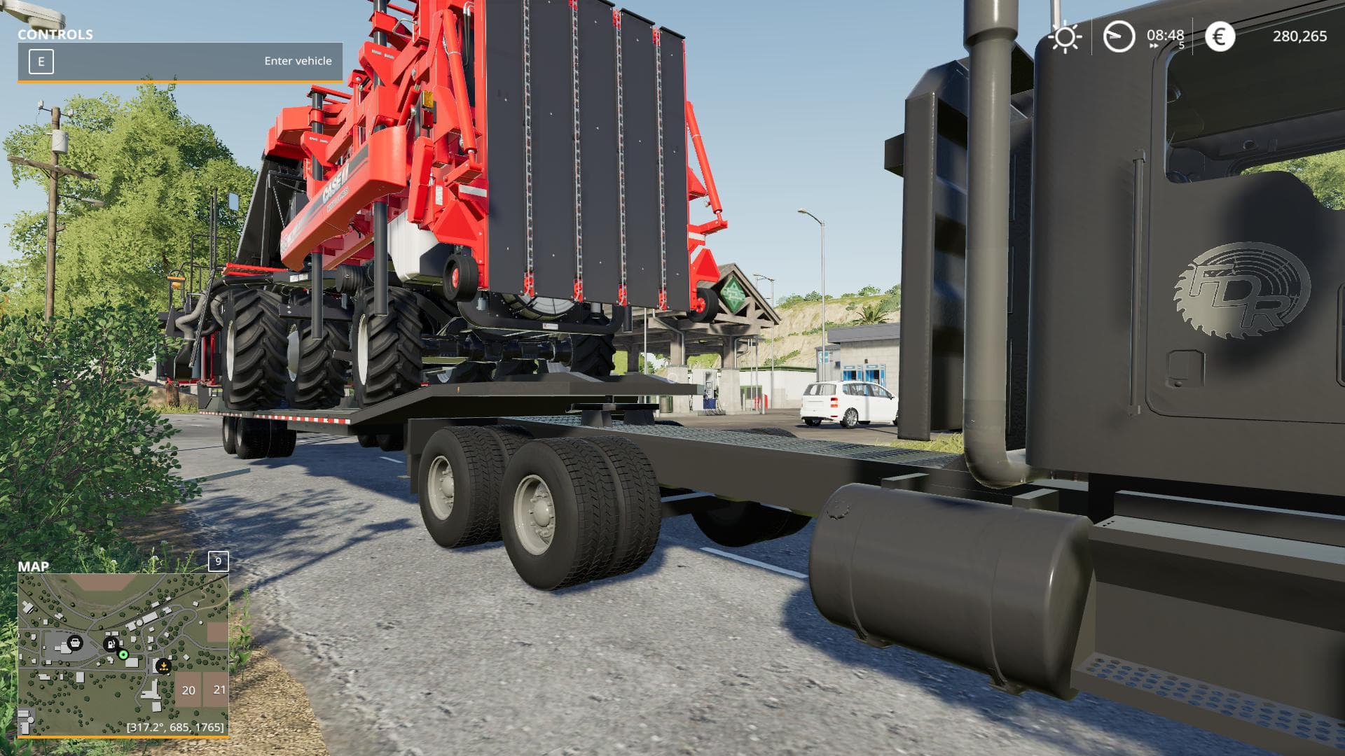 Kenworth T800 + Lowbed Trailer 3