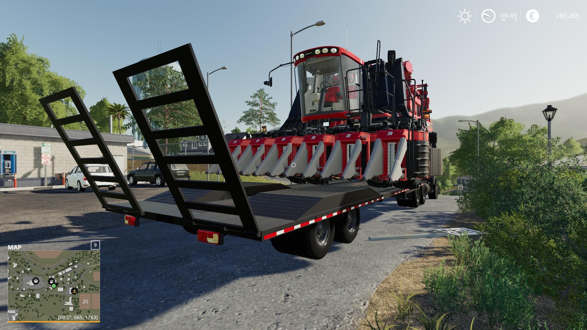Kenworth T800 + Lowbed Trailer 2