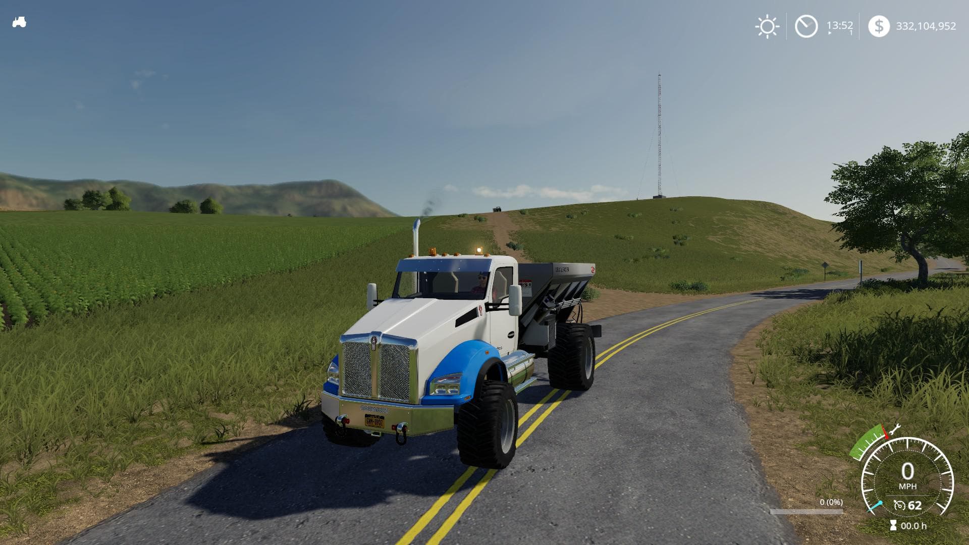 Kenworth T880 Spreader