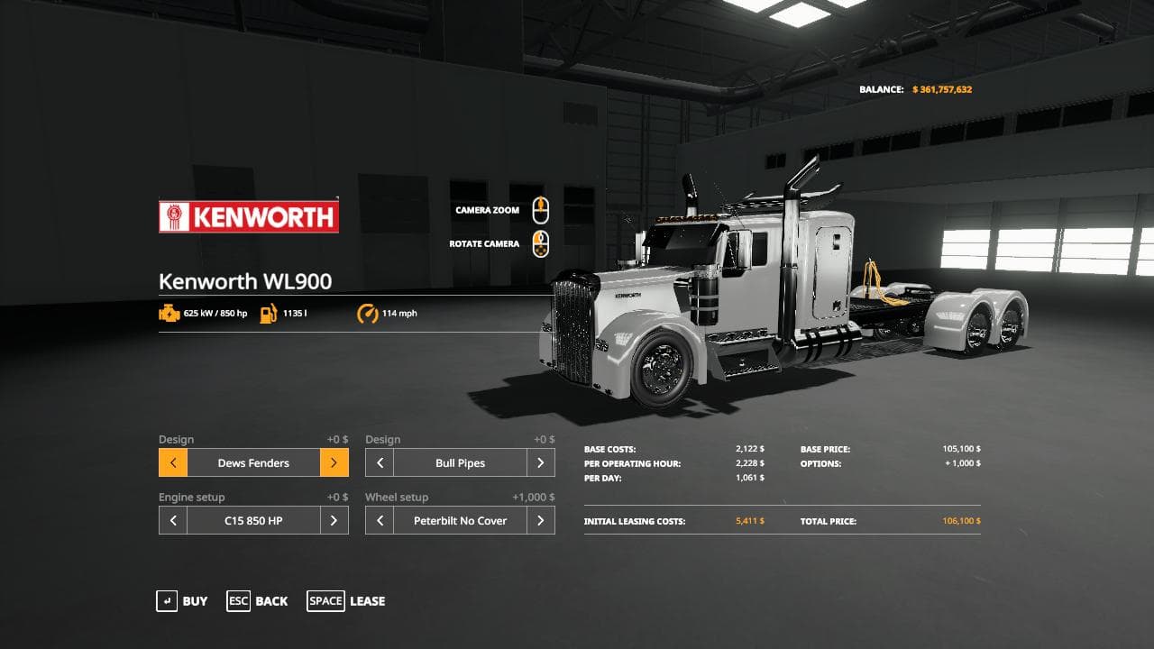 Kenworth WL900 Grill Beta 1 3