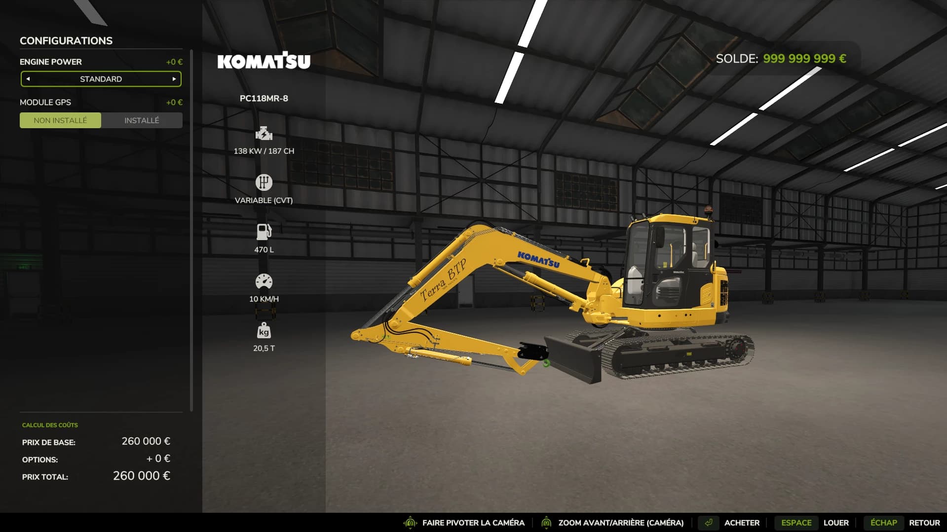 Komatsu 118mr 2