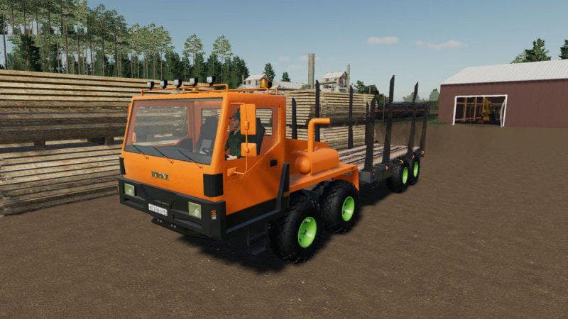 Kraz 7634HE LOGGING