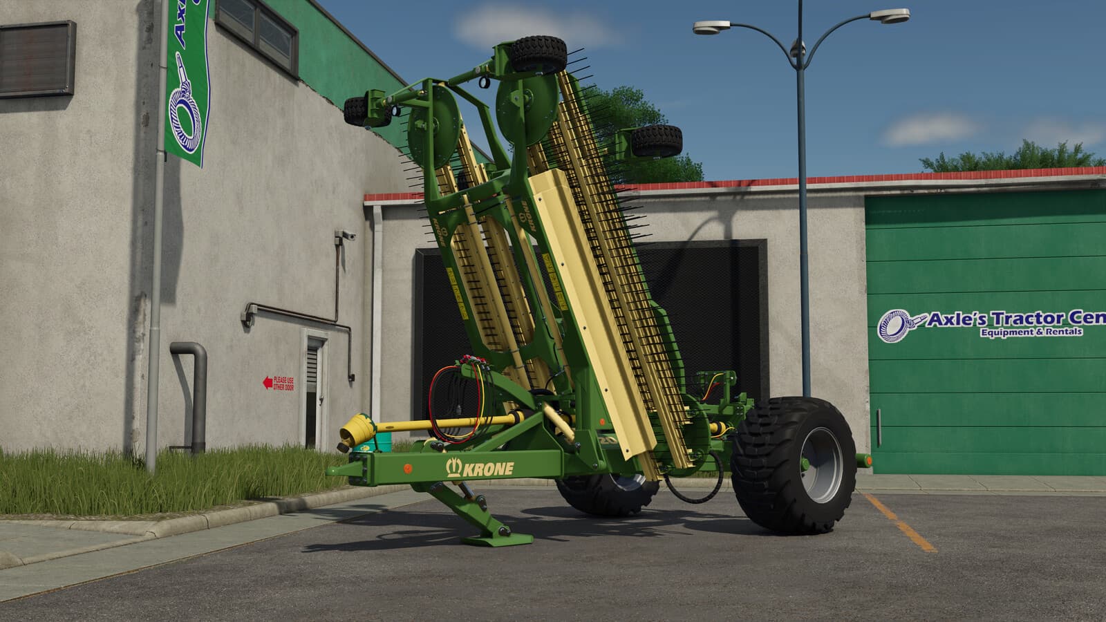 Krone Trailed Windrower
