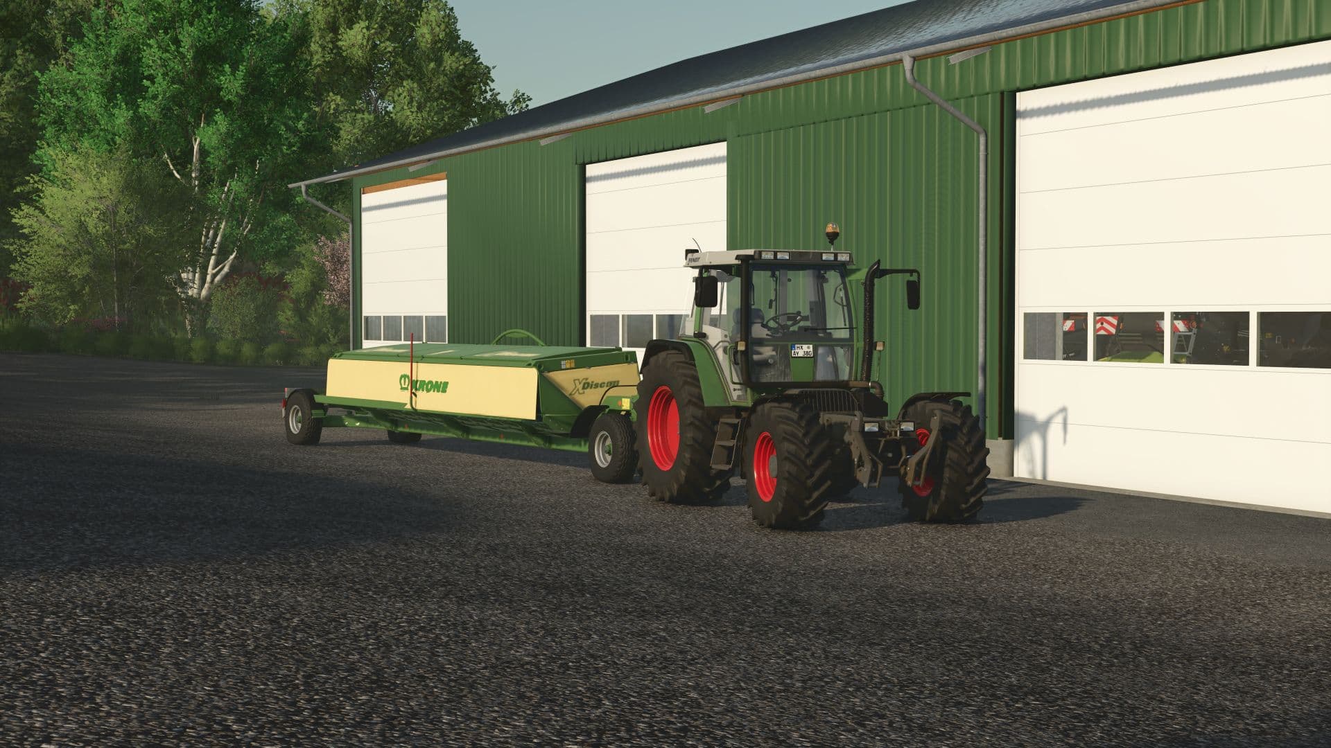 Krone XDisc 620 (real sound) 2